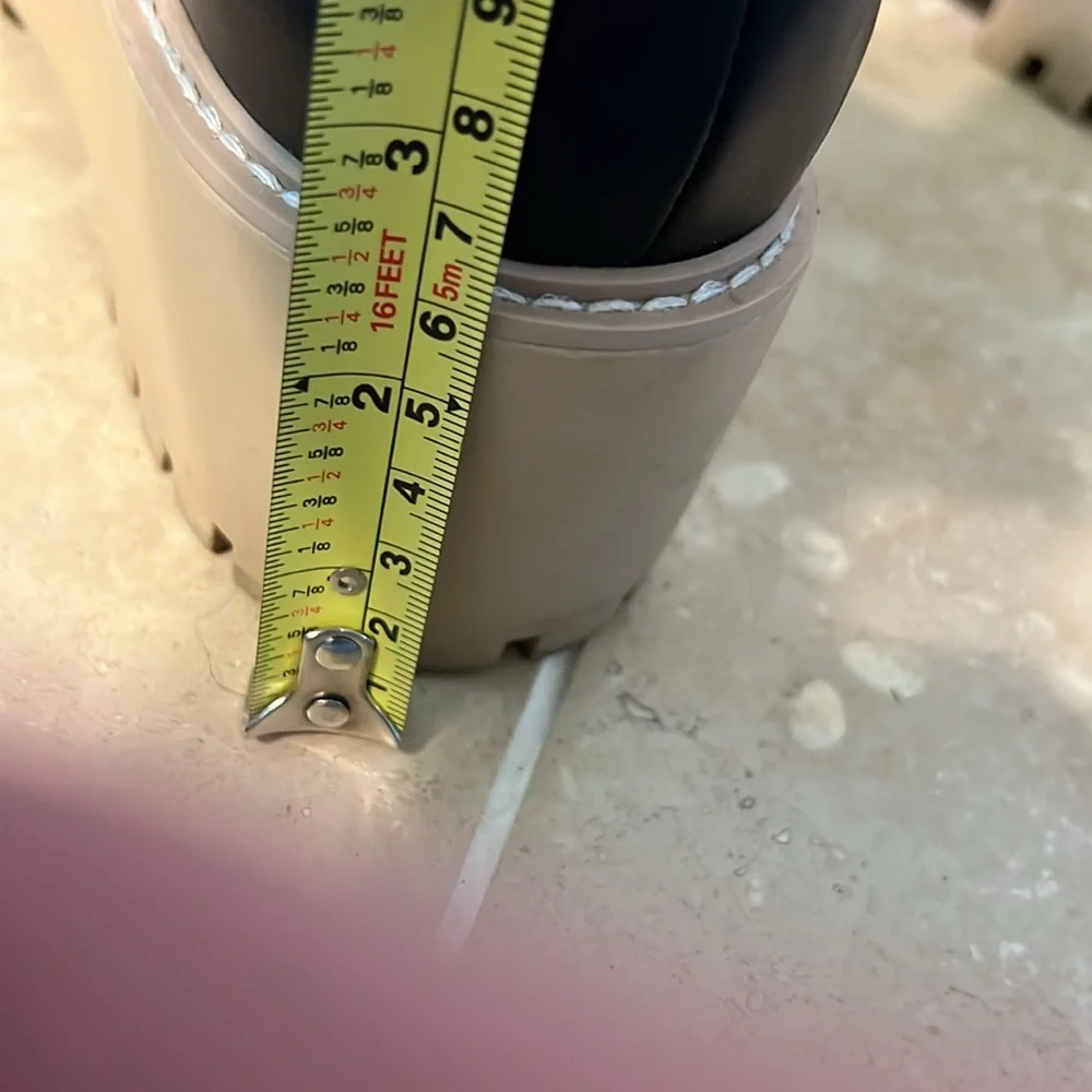 Dolce Vita Sheena Platform Chunky Loafers with Black Chains 9 - Picture 6 of 6